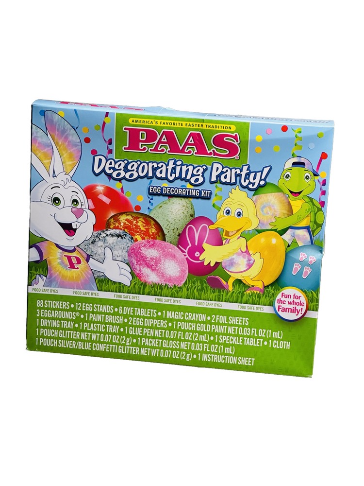 Easter Egg Decorating Kits PAAS Easter Tradition Deggorating party