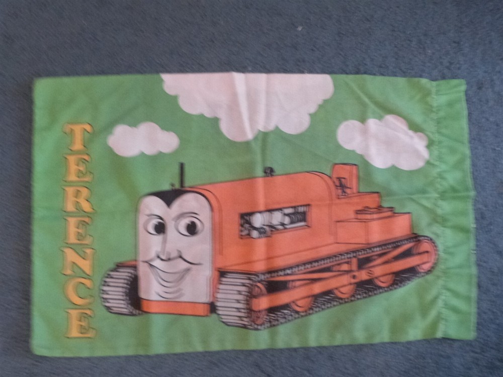 1992 Thomas Tank Engine Twin Bed Set Comforter, Fitted & Flat Sheet, Bed Skirt