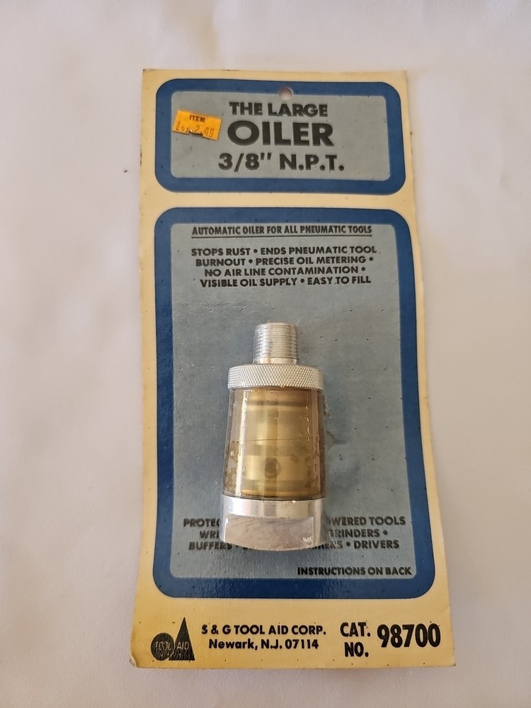 Automatic Oiler For Pneumatic Tools 98700 3/8  NPT
