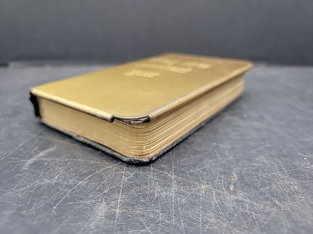 WWII Bible - Metal cover - May This Protect You