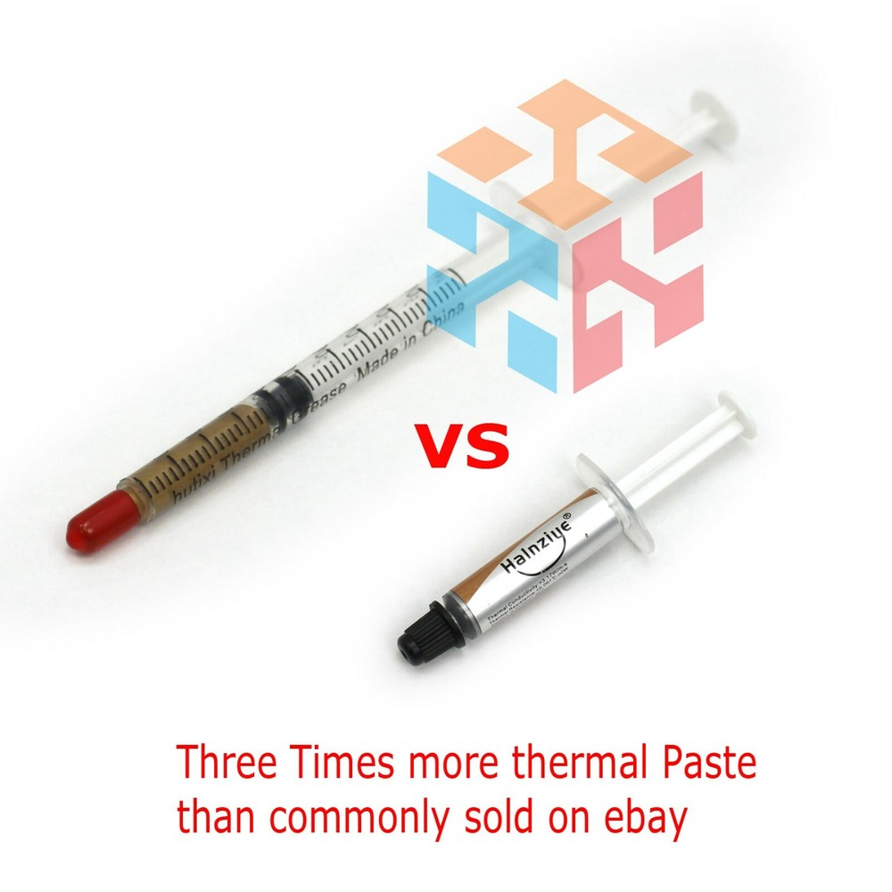 1PCS Silver Thermal Grease CPU Heatsink Compound Paste Syringe