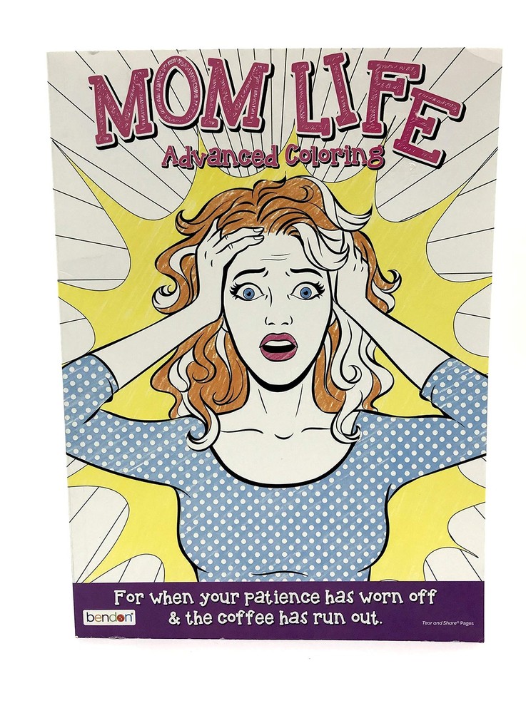 Bendon Mom Life Advanced Coloring