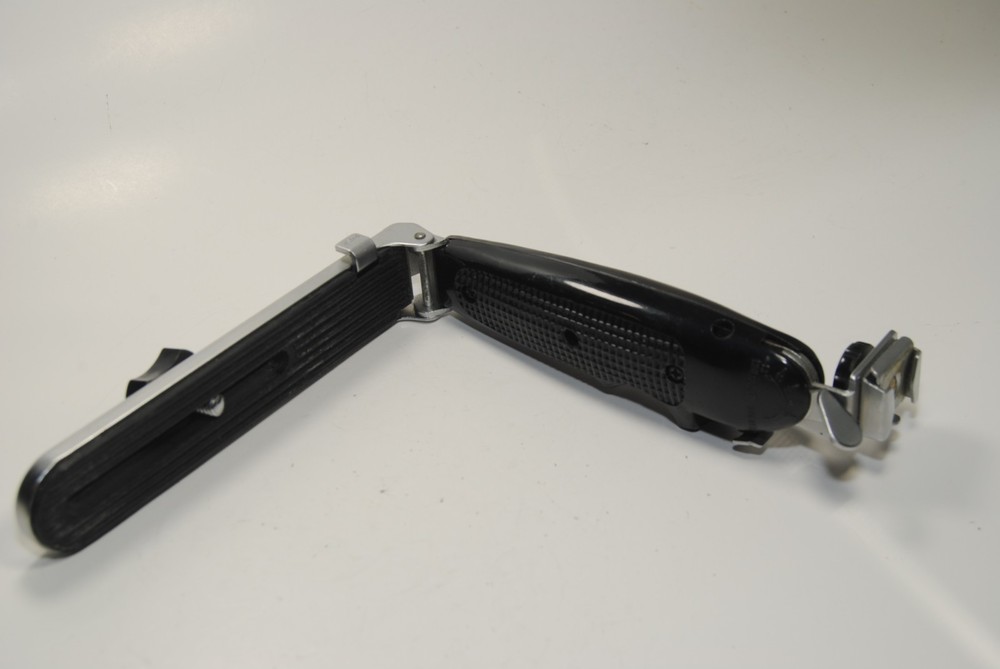 Capro Folding Adjustable Head Camera Flash Bracket - Made in Japan