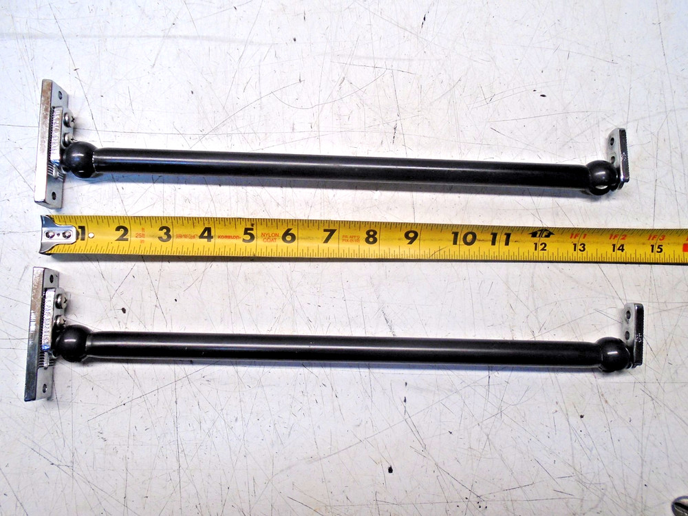 O2a WINDSHIELD SUPPORT BRACKET Marine Brace Window Pair 14"