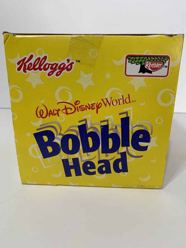 2002 Walt Disney World Resort Mickey Mouse Bobblehead Kellogs Plastic 8"