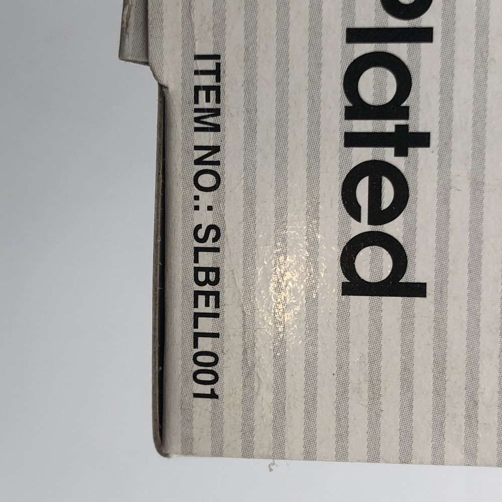 Tar Hong Table Bell Chrome Plate NOS NIB