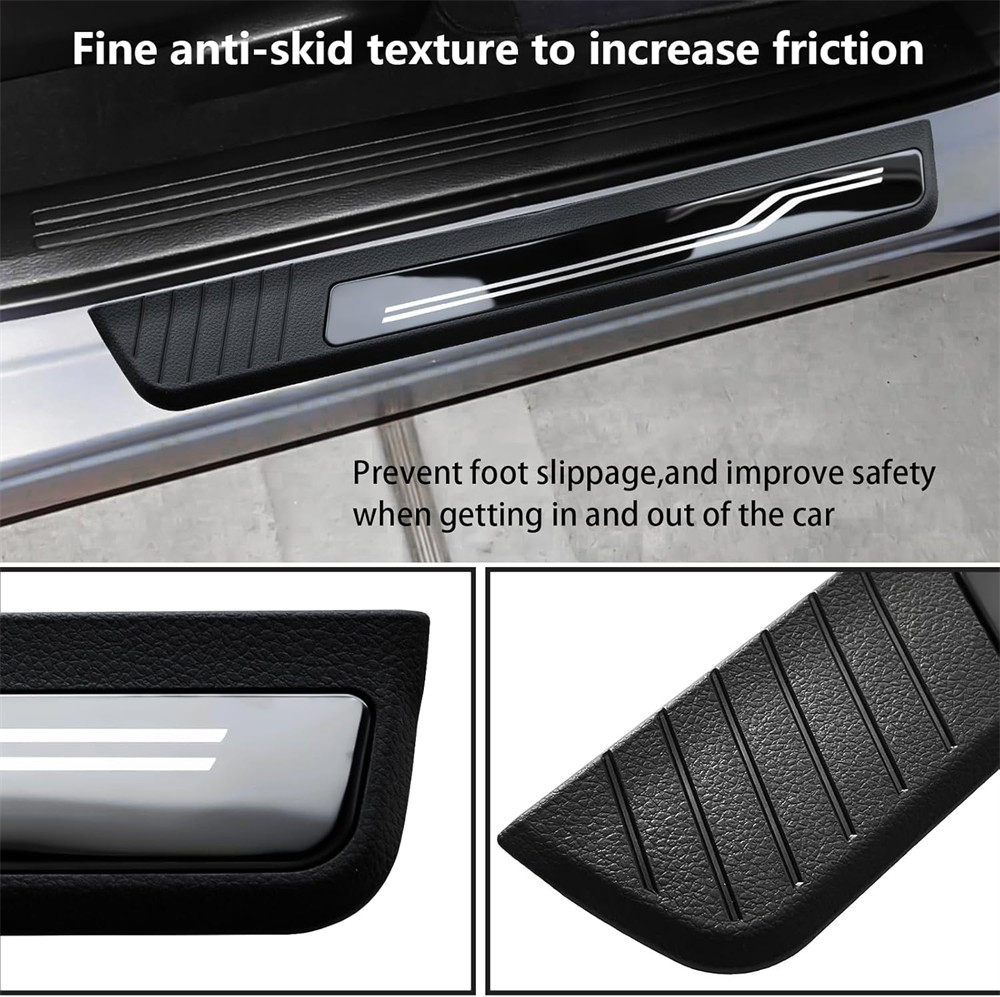 For Honda CR-V CRV Steel Accessories Protector Door Sill Scuff Plate Car Sticker