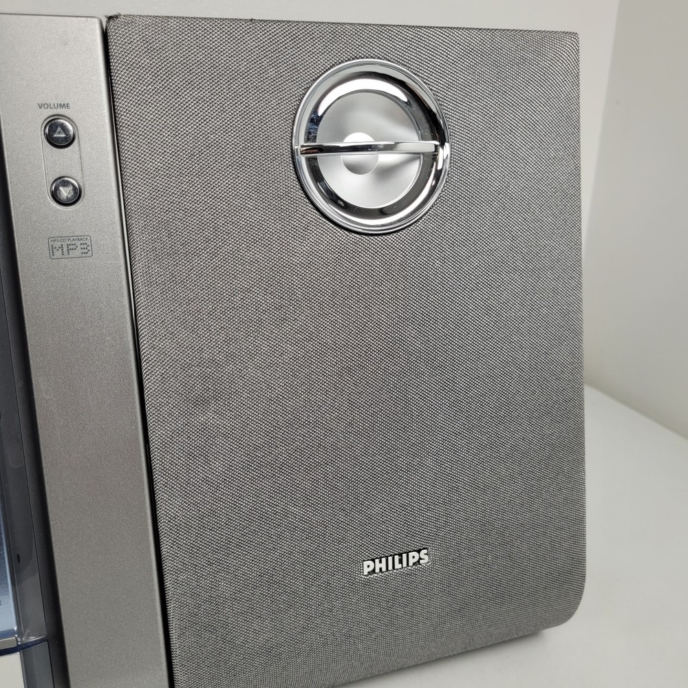 Philips MCM240/37 Home Audio System Micro System Tested Door Works!