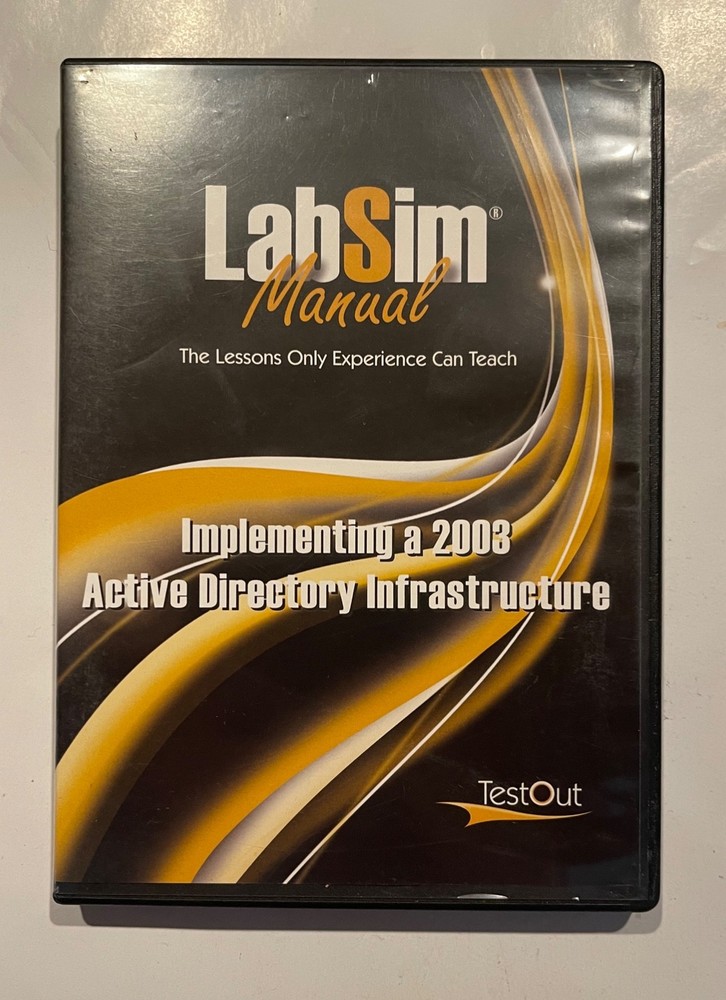 Designing A Server 2003 Network Infrastructure LabSim Manual TestOut