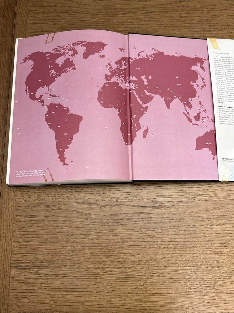 THE DICTIONARY OF STAMPS IN COLOUR JAMES A. MACKAY HC DJ 1973 First Printing VTG