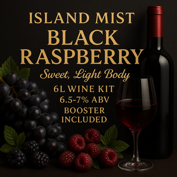 Winexpert Island Mist Black Raspberry Wine Kit