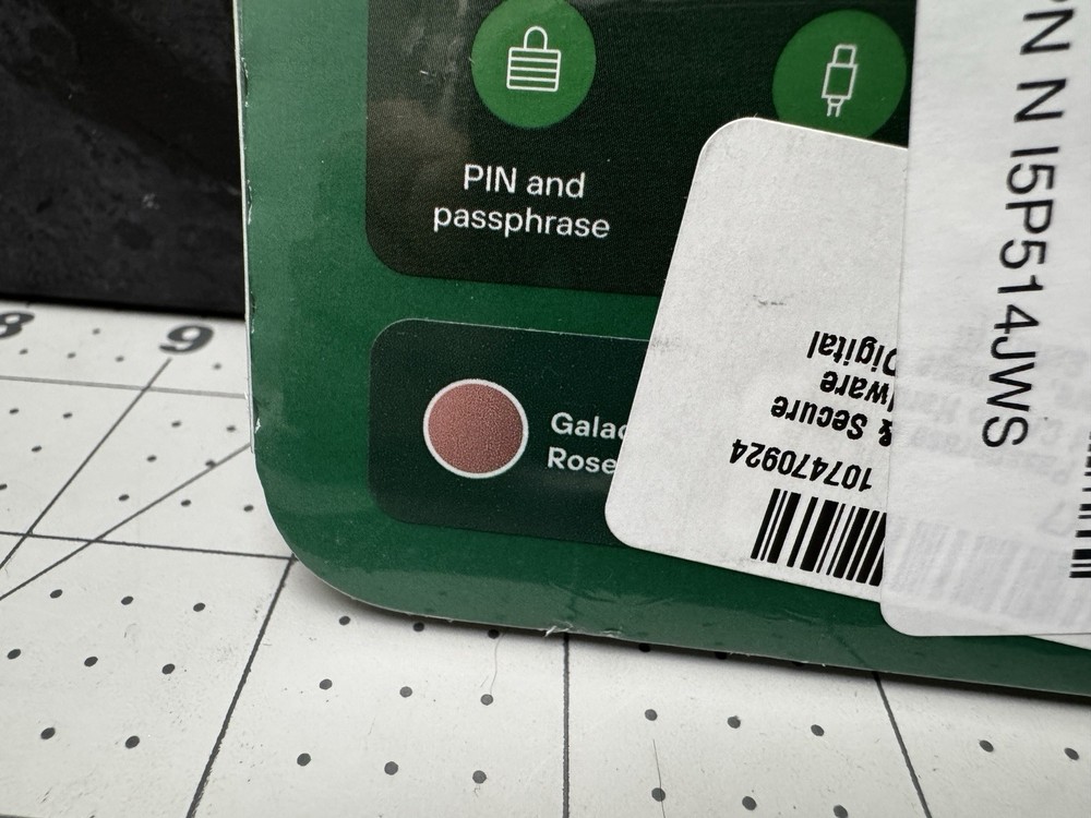 Trezor Safe 3 Passphrase Element Protected Crypto Hardware Wallet Galactic Rose