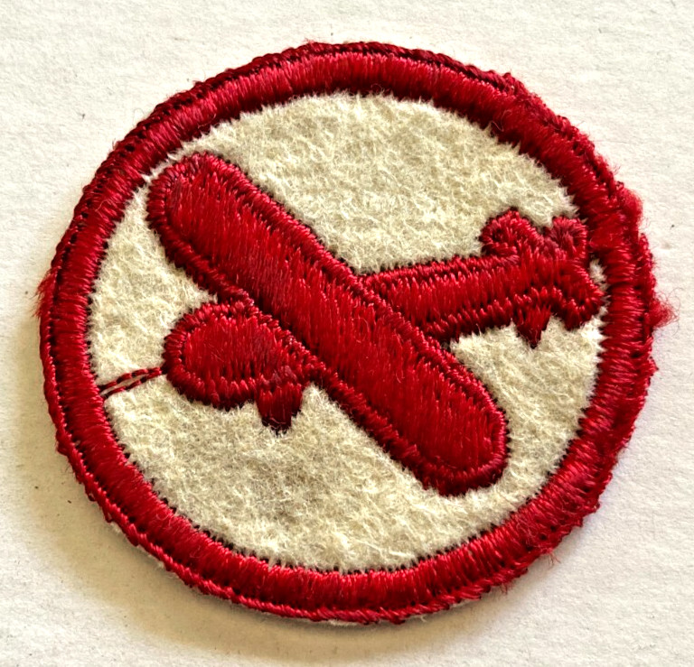 WW 2 US Army 1st Airborne Task Force Cap Patch Inv# K2897