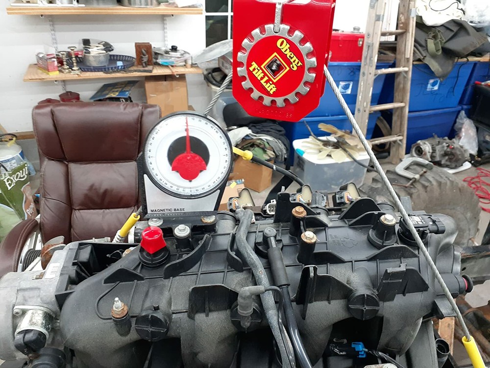 Engine Tilter Hoist Sling Single Hand Operation Lifting Engine Swap Trans Remove