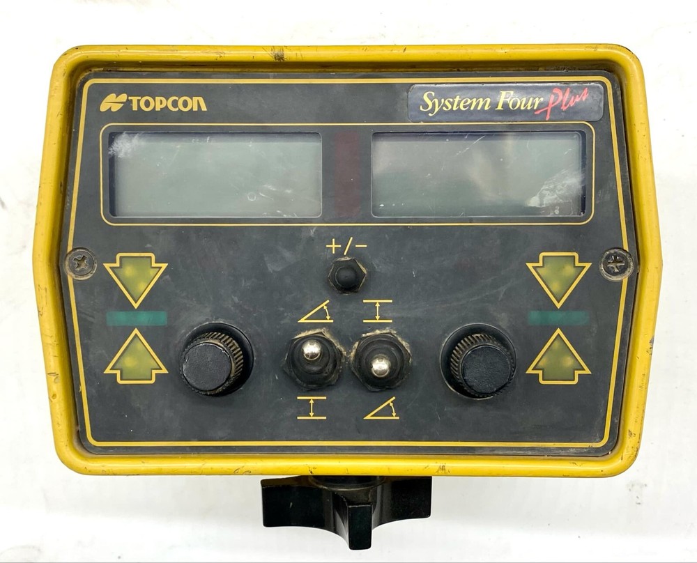 TOPCON SYSTEM FOUR PLUS + 9160P Control Box, SONIC TRACKER II 9142 w/ Case