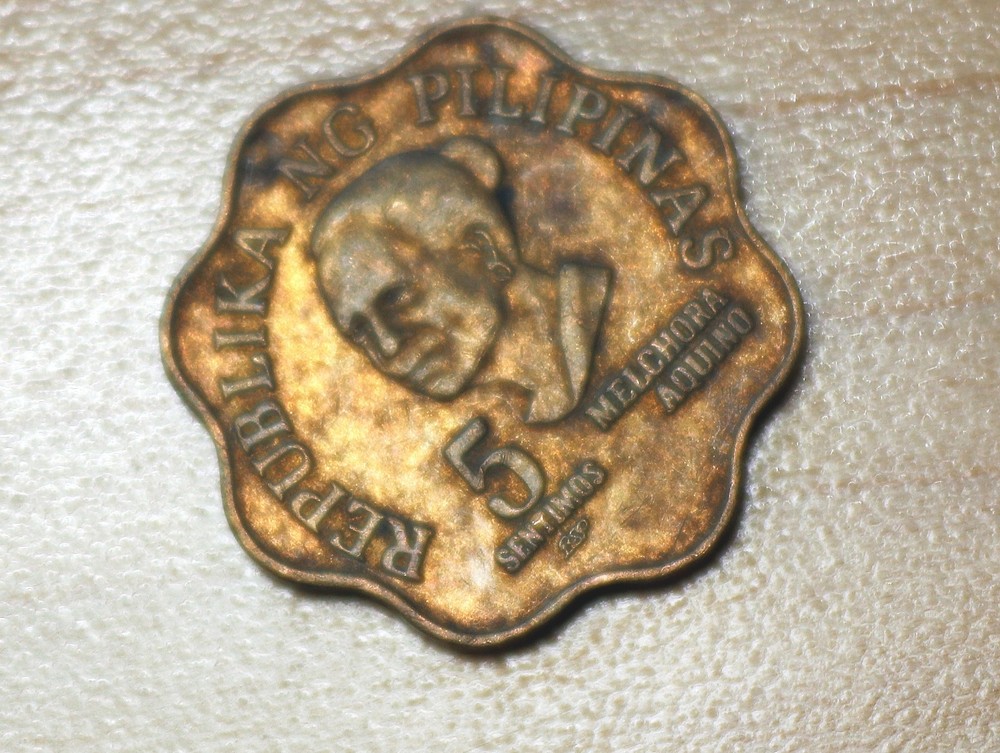1982 Philippines 5 Sentimos