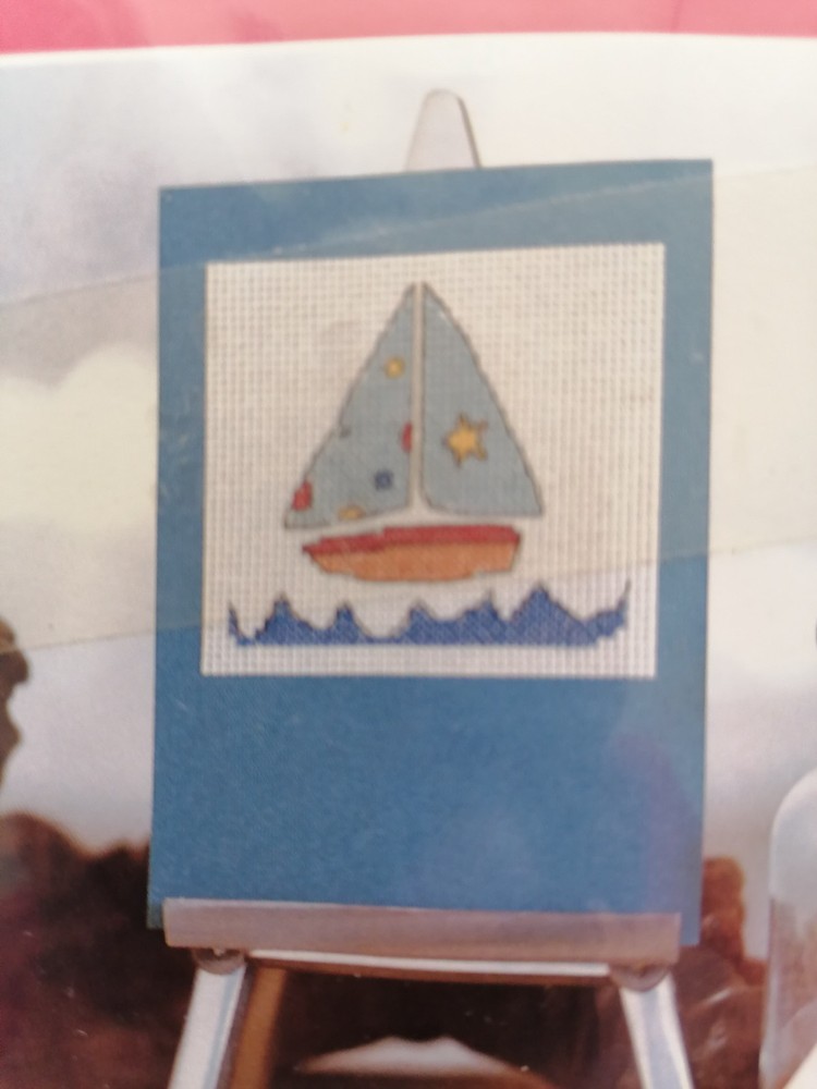 SAIL AWAY - Counted Cross Stitch Magic Kit with Chart, DMC - from Issue 32