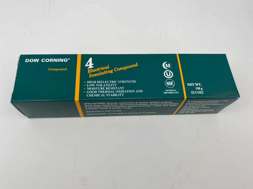 Dow Corning 4CMPD (1927574) 4 DC4 Electrical Insulating Compound 5.3 OZ(150 g)