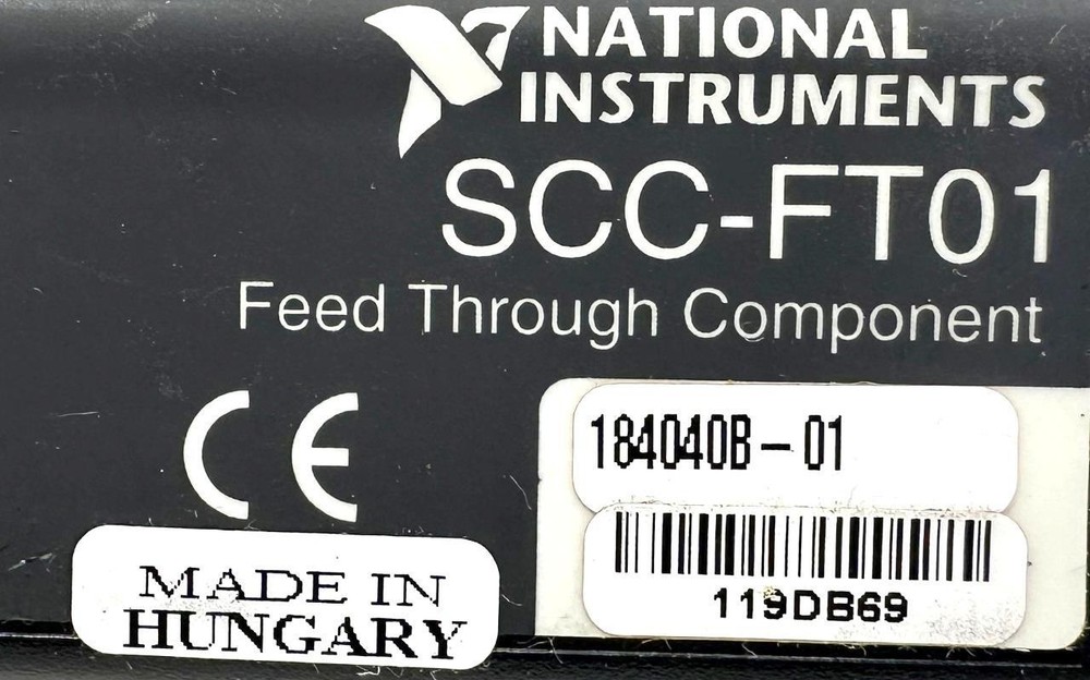 National Instruments SCC-FT01 Feed Through Component