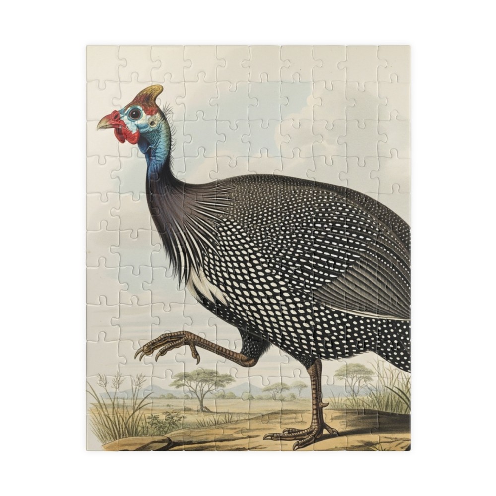 Guineafowl Jigsaw Puzzle 110-piece bird watcher USA ship gift