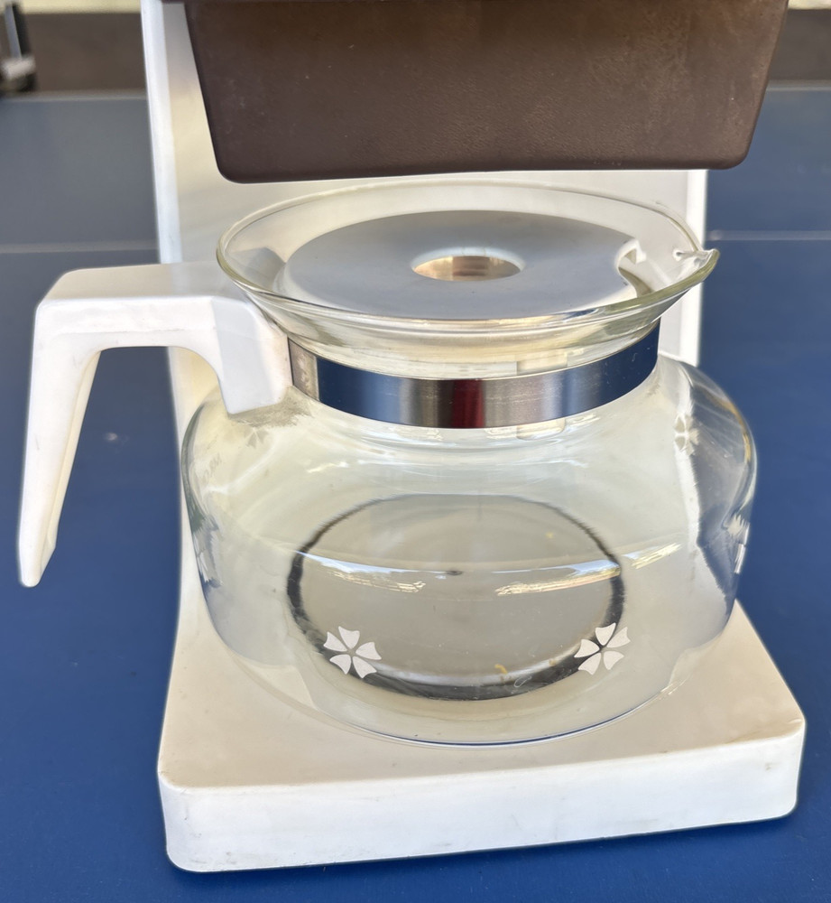 Vintage Mr Coffee 8 Cup Automatic Drip Coffee Maker