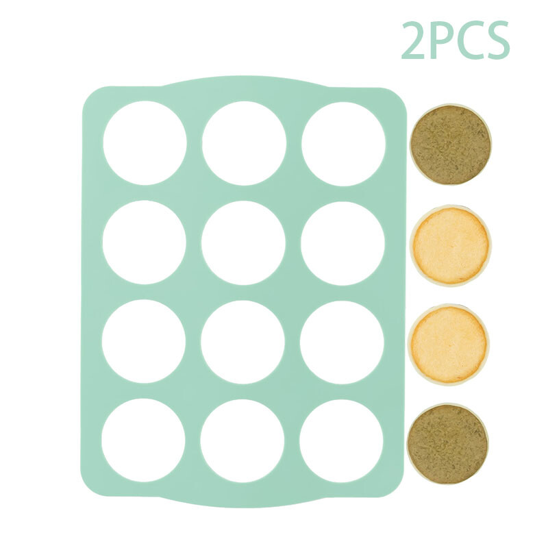 2/5PCS Silicone Cookie Mold Round Cookie Crispy Biscuits Baking Dakwaz Shaper