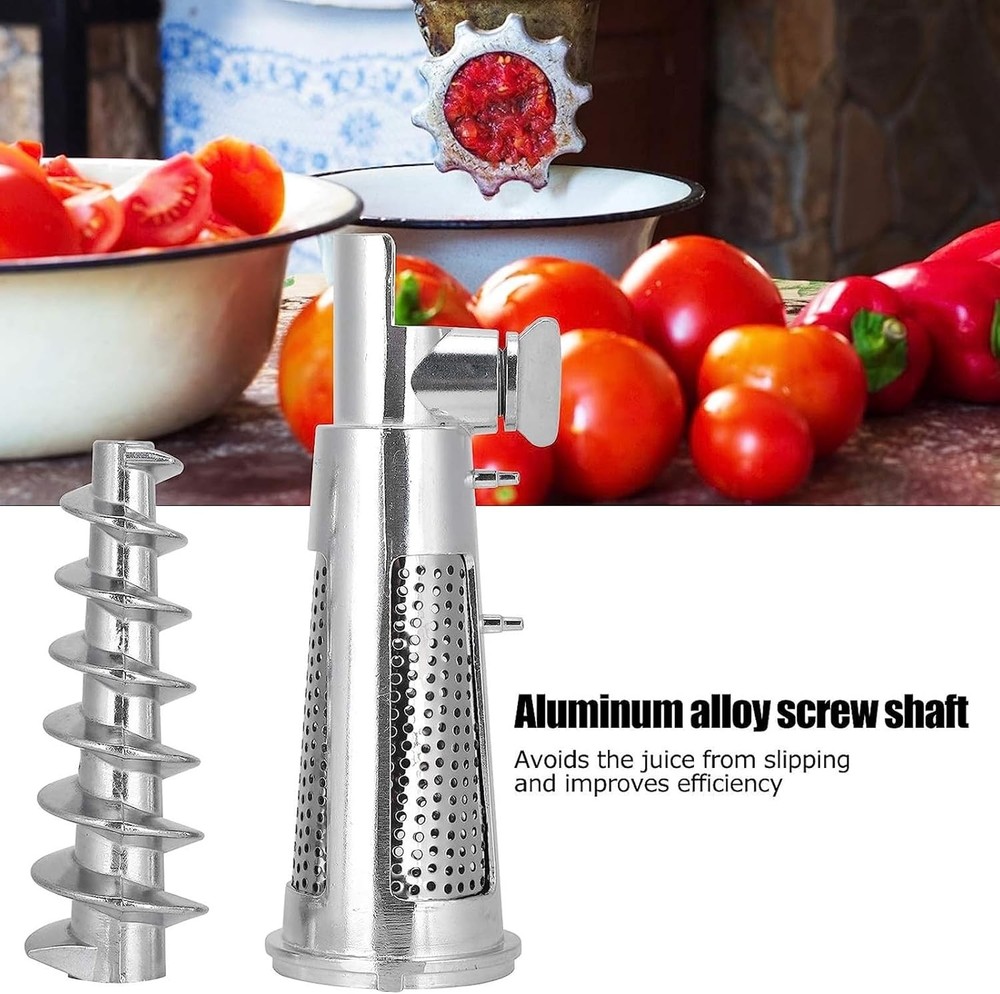 Tomato Juicer Fruit & Vegetable Strainer Attachment Set for KitchenAid Mixer