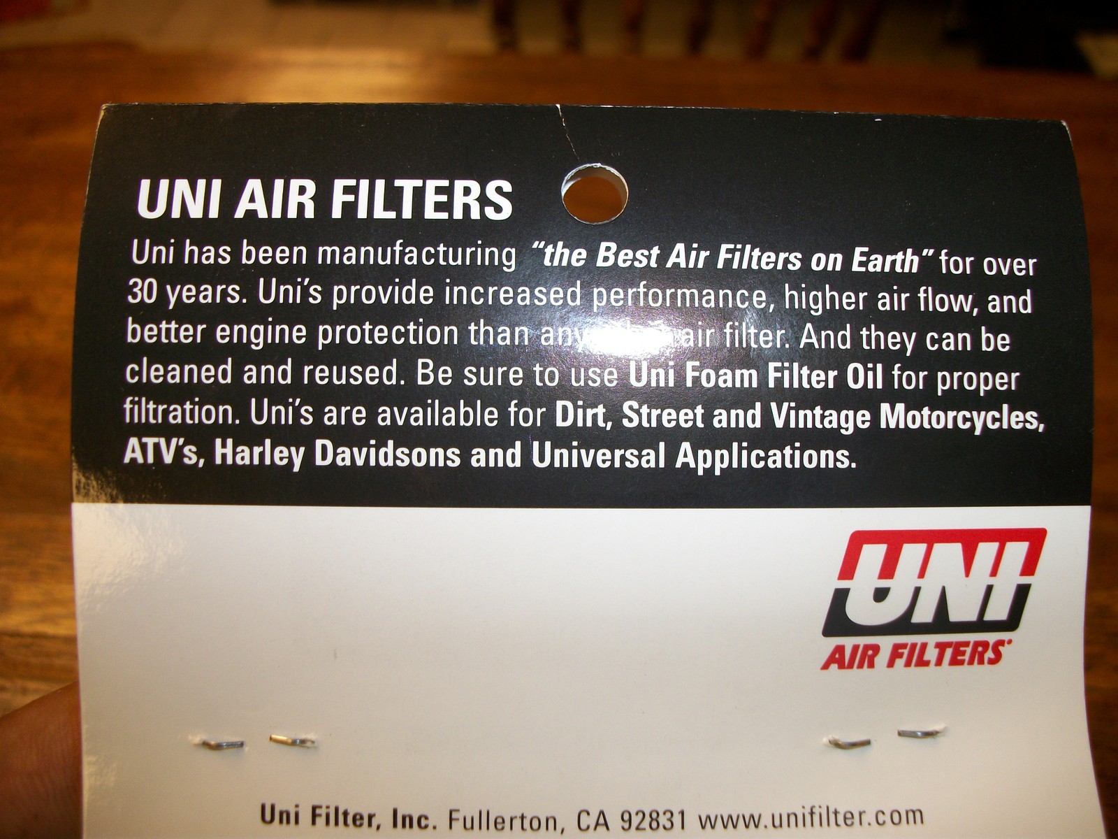 Kawasaki Air filter KS125 KD125 KE125 KE175 KD175 UNI NU-2315 OEN # 11013-1033