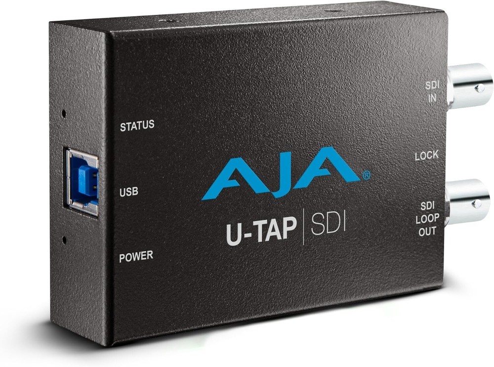 AJA U-TAP-SDI HD/SD USB 3.0 Capture Device for Mac/Windows/Linux