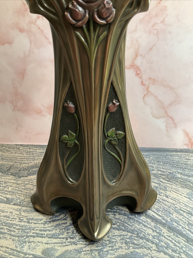 Veronese Design Bronze Clock(tested/works) EUC