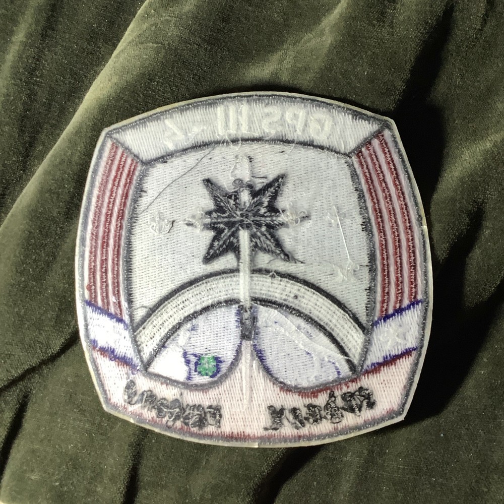 FALCON 9 AUTHENTIC SPACEX SPACE-X EMPLOYEE ONLY PATCH GPS III - 4