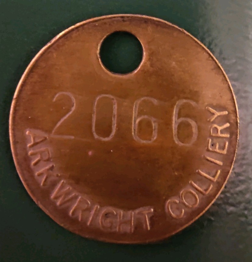 Arkwright Colliery Pit Check marked Arkwright Colliery 2066