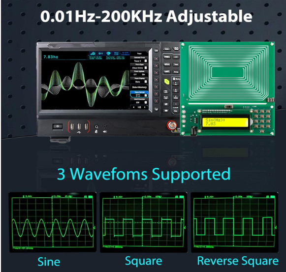 Adjustable Schumann Resonance Generator 7.83Hz USB Healing Frequency