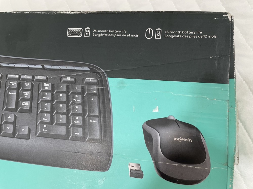 Logitech MK320 Wireless Keyboard Mouse Combo Black