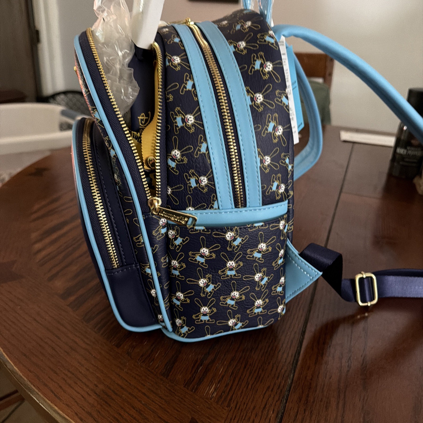 Disney D23 Fan Club Oswald Backpack And Ears Set Brand New Loungefly Awesome!!!!