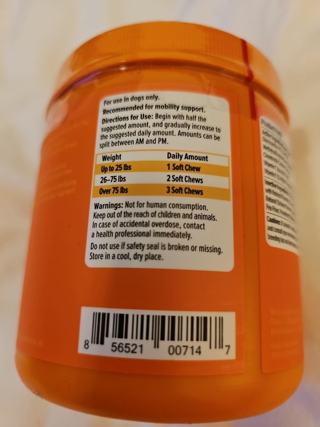 Zesty Paws Hip Joint Mobility Bites - 90 Chews Ex 7/25