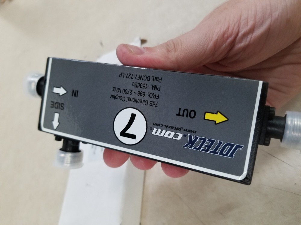 JDTECK DCNF-7dB-727-LP Directional Coupler 7 dB