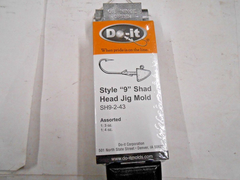 3355 Do-It Style "9" Jig Mold 3 & 4 oz