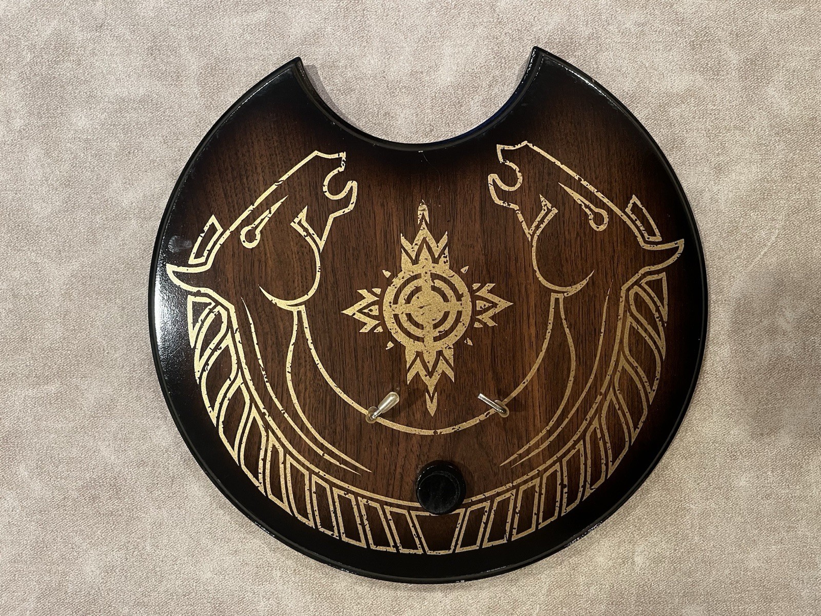 United Cutlery Herugrim Sword Of Theoden /Plaque LOTR Officially Licensed UC1370