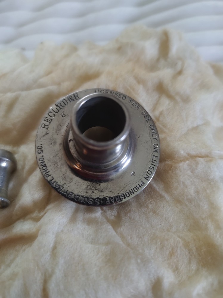 Edison Phonograph Recorder. Missing sapphire attachment.
