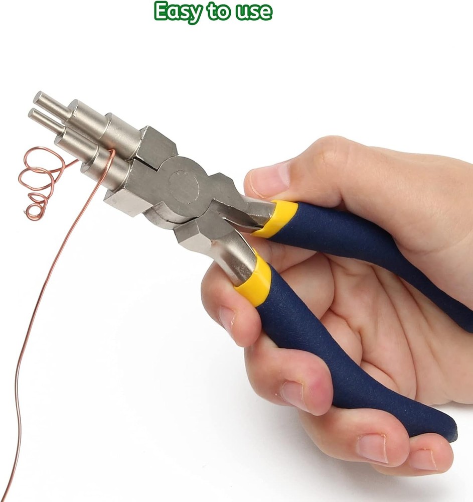 Bail Forming Pliers for Jewelry Wire Loop Making