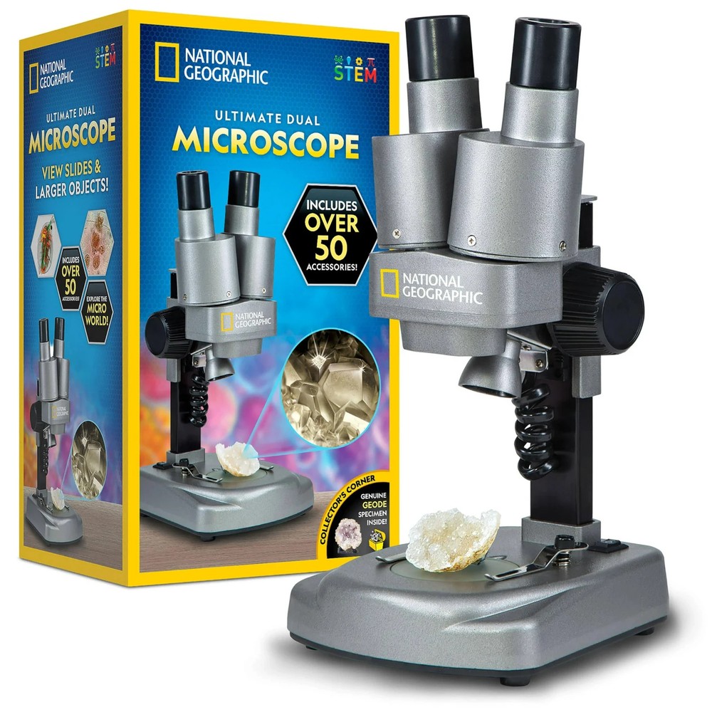 NEW Ultimate Dual Microscope National Geographic