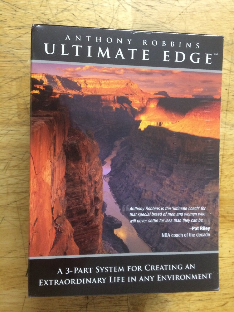 Anthony Robbins Ultimate Edge - Complete Package 3-Part System NEW