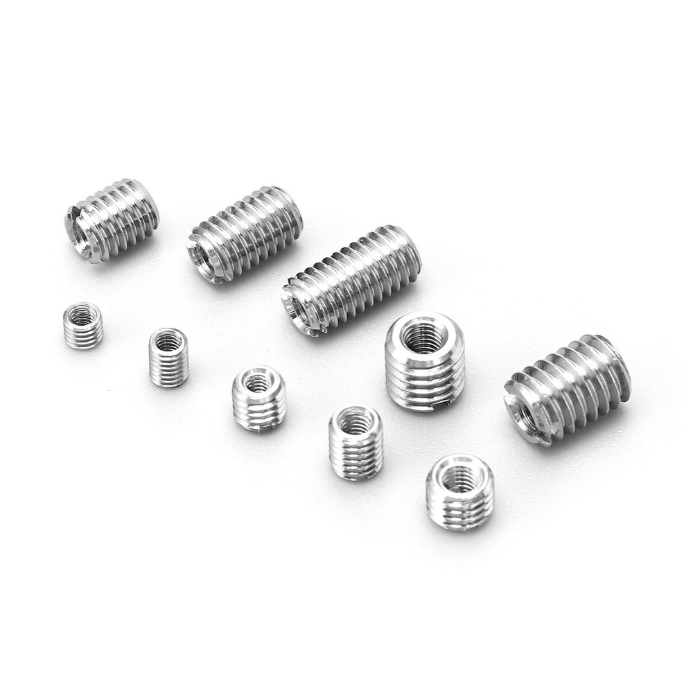 55-Piece Metric Threaded Insert Kit with Thread Reducer Nuts – Fastener Se