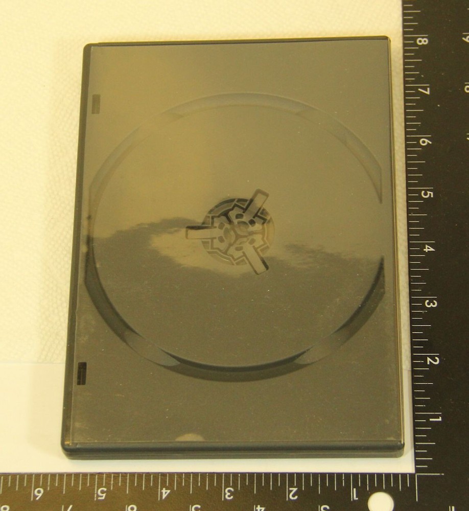 Black Single Premium Quality Replacement DVD Case - Very Good Condition