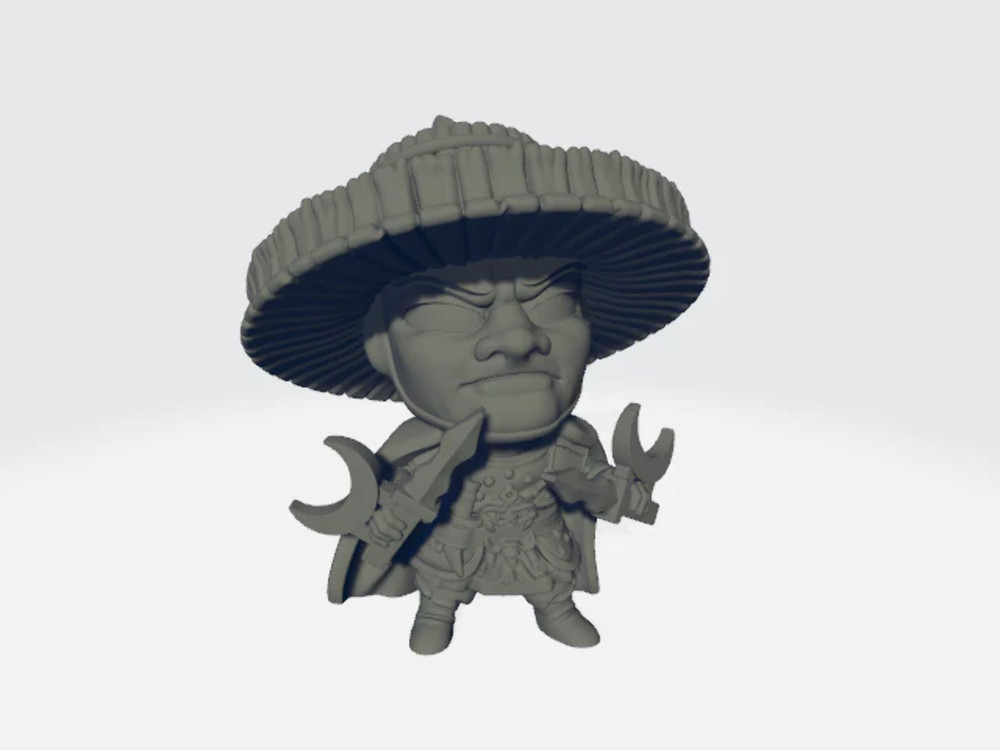 Capsule Chibi - Asian Trouble - Thunder Bro