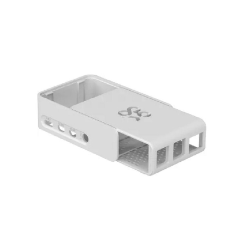 Raspberry Pi 4 Model B Pi4B White ABS Plastic Slide Case ASM-1900138-11