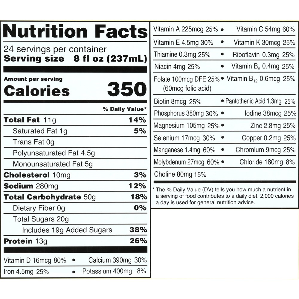 Equate Nutritional Shakes Plus, Vanilla, 8 fl oz, 24 Count