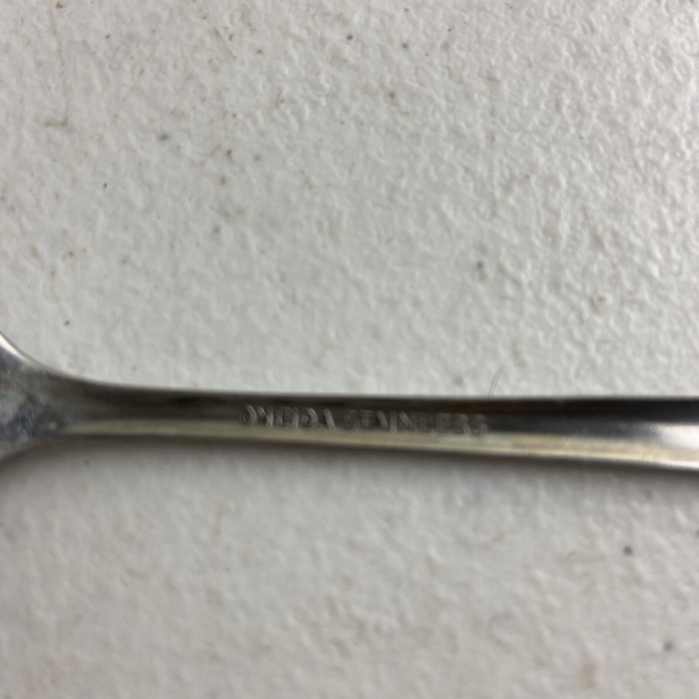 Oneida ASIAN ARROW Stainless Flatware Cocktail Forks MCM 8pc