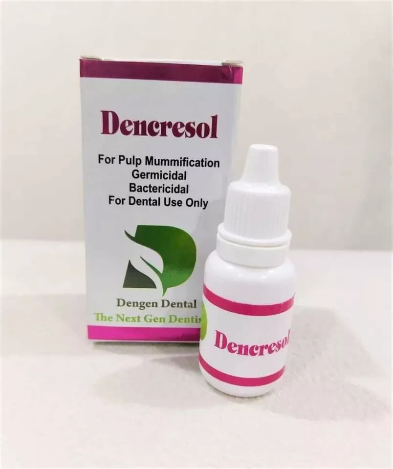 DenGen Dencresol Formocresol Dental Root Canal Pediatrics Pulp Devitalizer